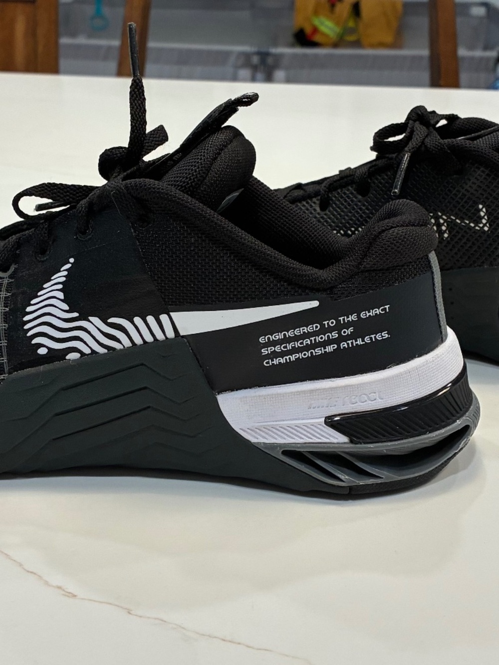 Nike Metcon 8 Women’s Training Shoes Black White Size 8.5